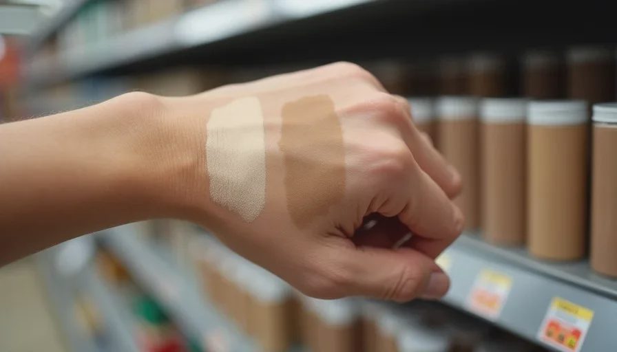 Buying two adjacent skin tint shades to mix.