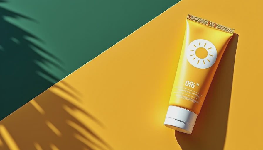 Visual context for mineral sunscreen for face