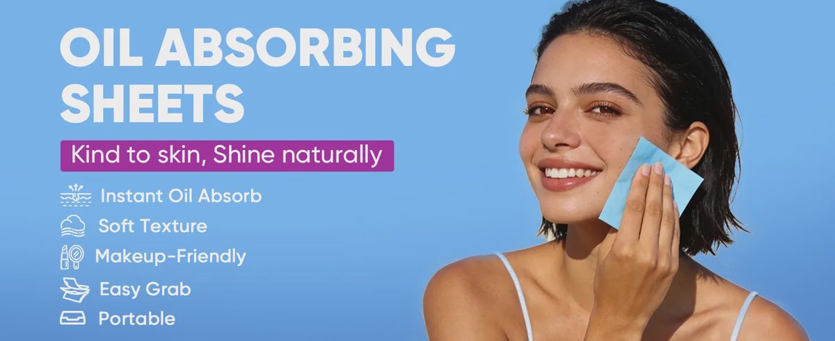 KINDSHINE Oil Blotting Sheets Review: Makeup-Friendly Oil Control for Oily Skin